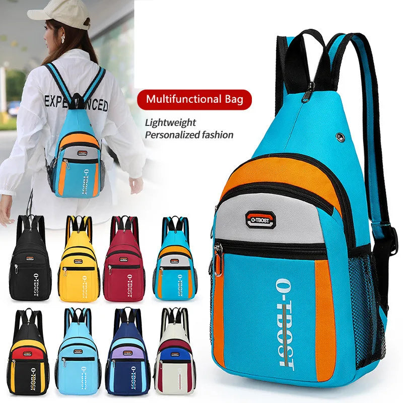 women mini backpack small chest bag fashion messenger bag female travel sports bag crossbody bag shoulder bag for mobile phone