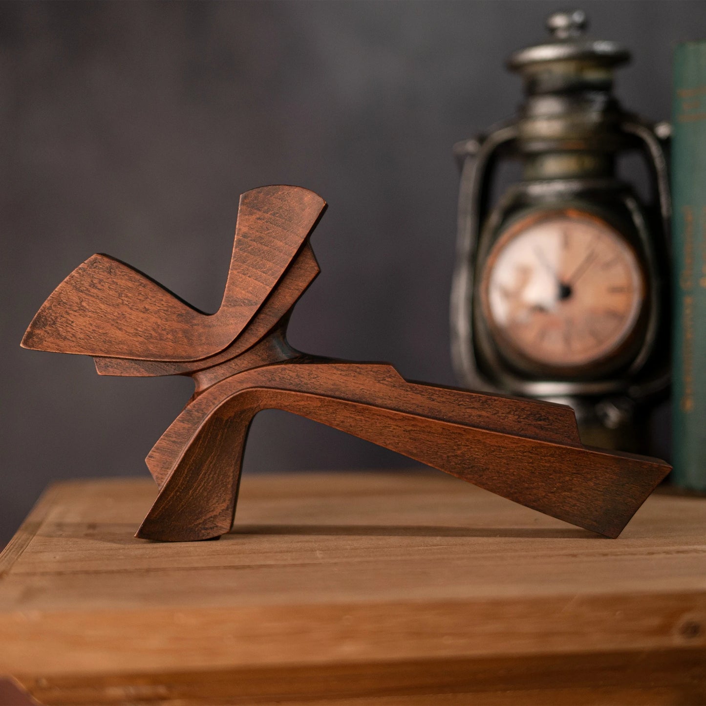 wooden cross for hanging on the wall Home wall decoration solid wood carved retro large cross suitable for room new home gift