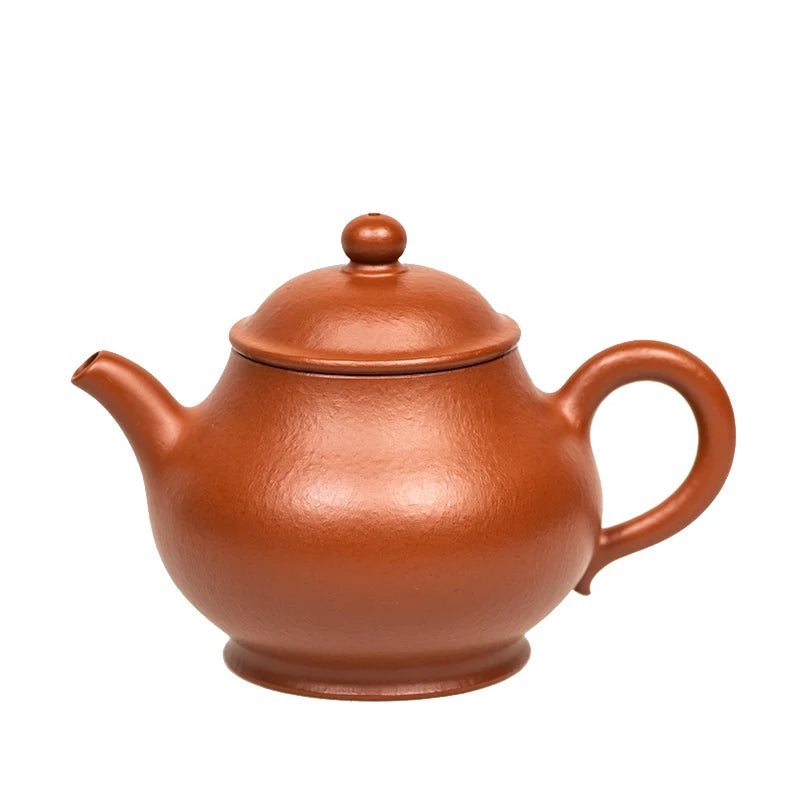 yixing recommended kung fu tea set undressed ore Zhao Zhuang dahongpao pear skin zhu mud pan pot of small capacity