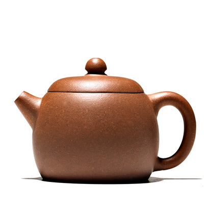 yixing recommended the teapot undressed ore pure manual and old mud wide mouth pomelos small pot of 120 cc nine holes