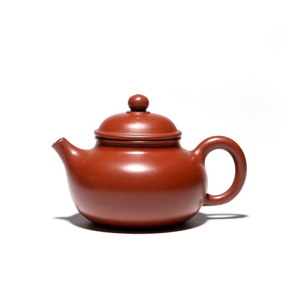 zisha tea pot Dahongpao clay full handmade kungfu pot real yixing zisha purple grit original ore RongTian pots of tea marked