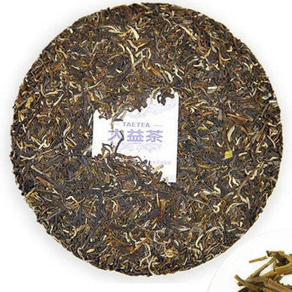 2010 China Yunnan Menghai Dayi 7542 UNCooked Pu Erh Tea Sheng Cake,puer er tee