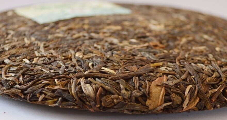 357g, Raw Pu'er Tee Puer Tea TAETEA 8542 Classic Yunnan Menghai qizi Dayi Puerh