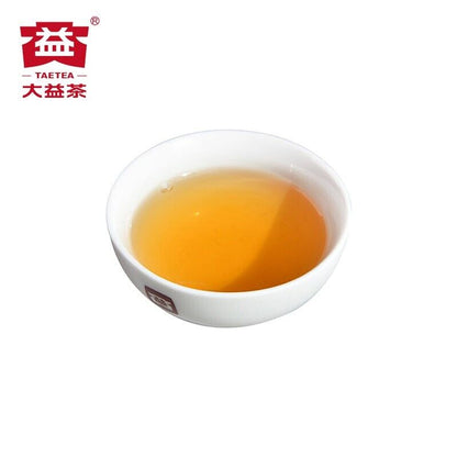 357g, Raw Pu'er Tee Puer Tea TAETEA 8542 Classic Yunnan Menghai qizi Dayi Puerh